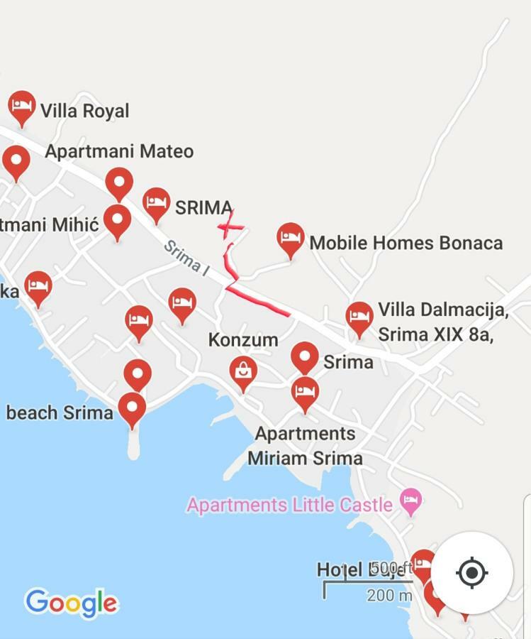 Apartman Ana Srima Exteriör bild